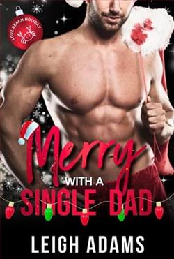 Merry with a Single Dad by Leigh Adams